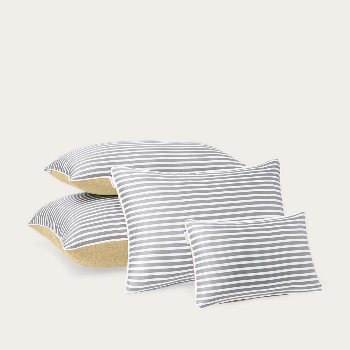 Grey Striped - Sable Beach Pillows – image 4