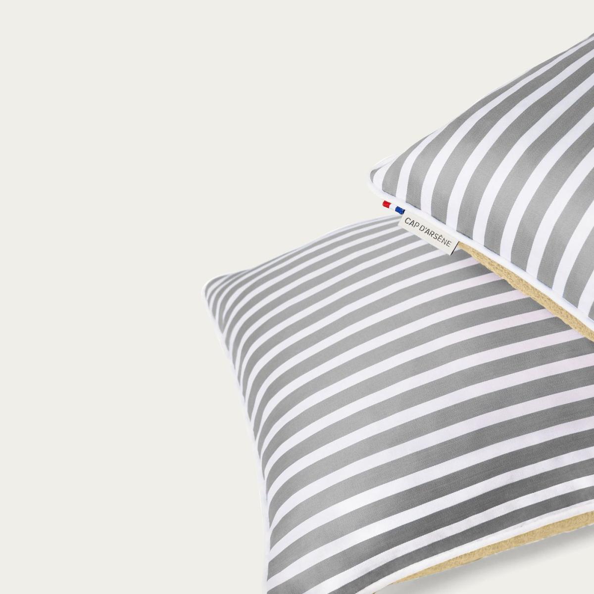 Grey Striped - Sable Beach Pillows – image 5