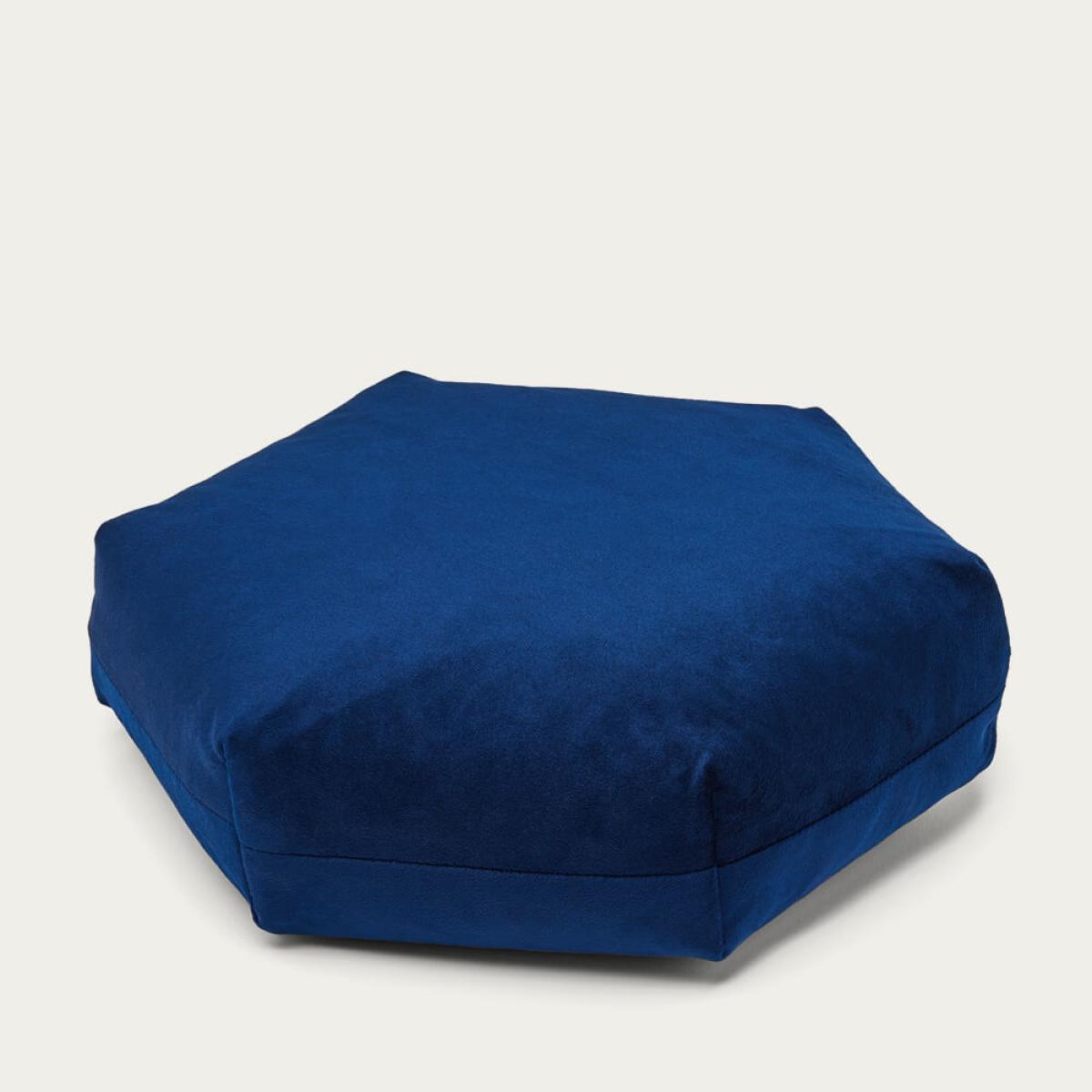 Darkblue Plus Hexagon - The Pillow