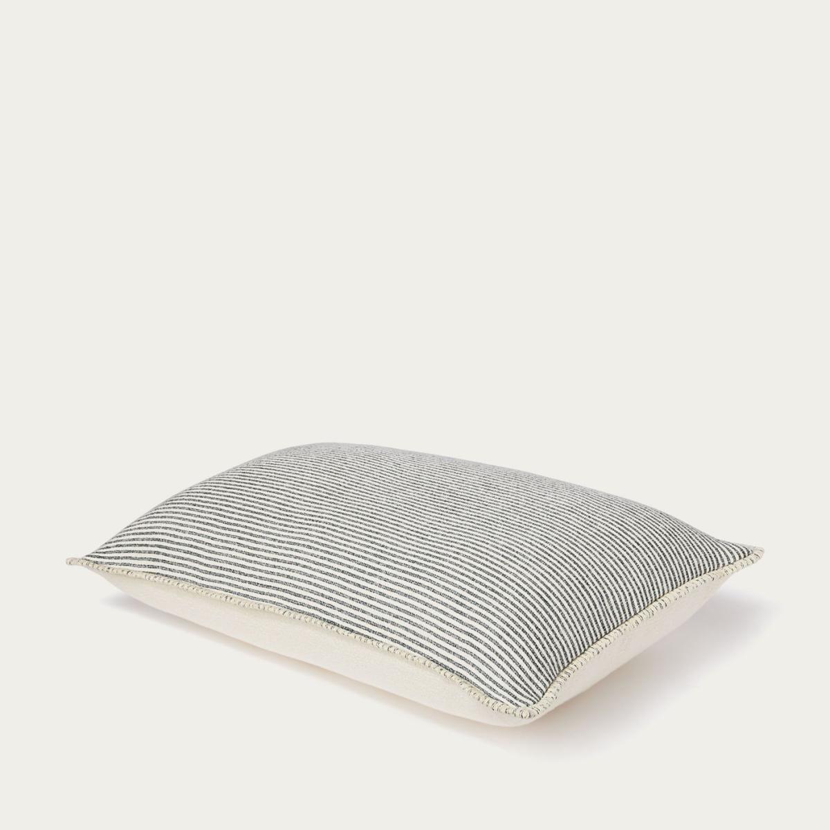 Black Striped - Magellan Large Beach Pillows