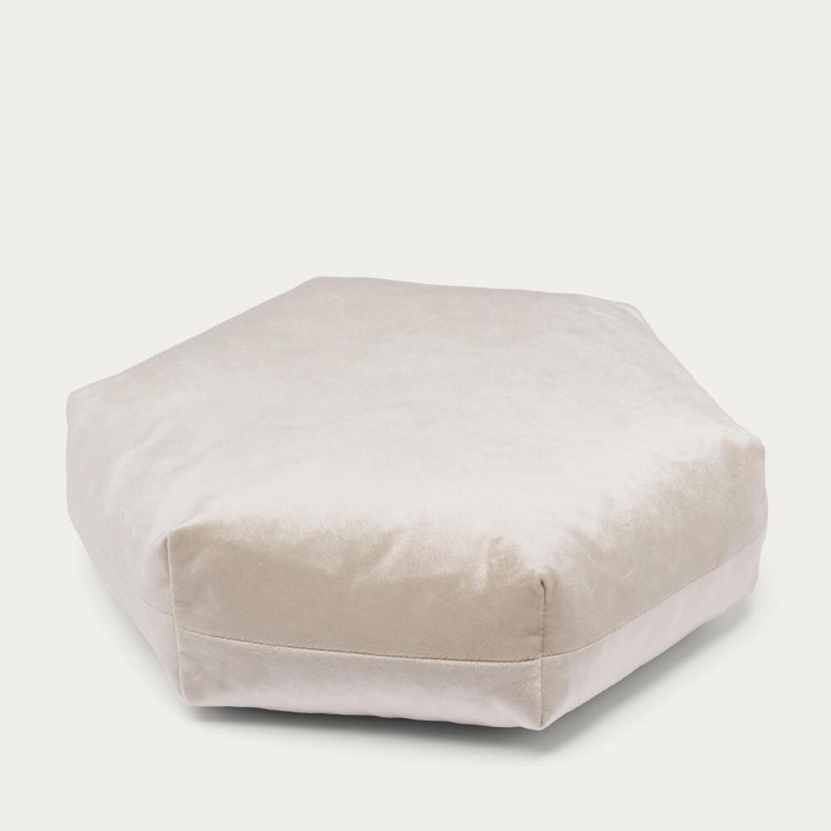 White Plus Hexagon - The Pillow