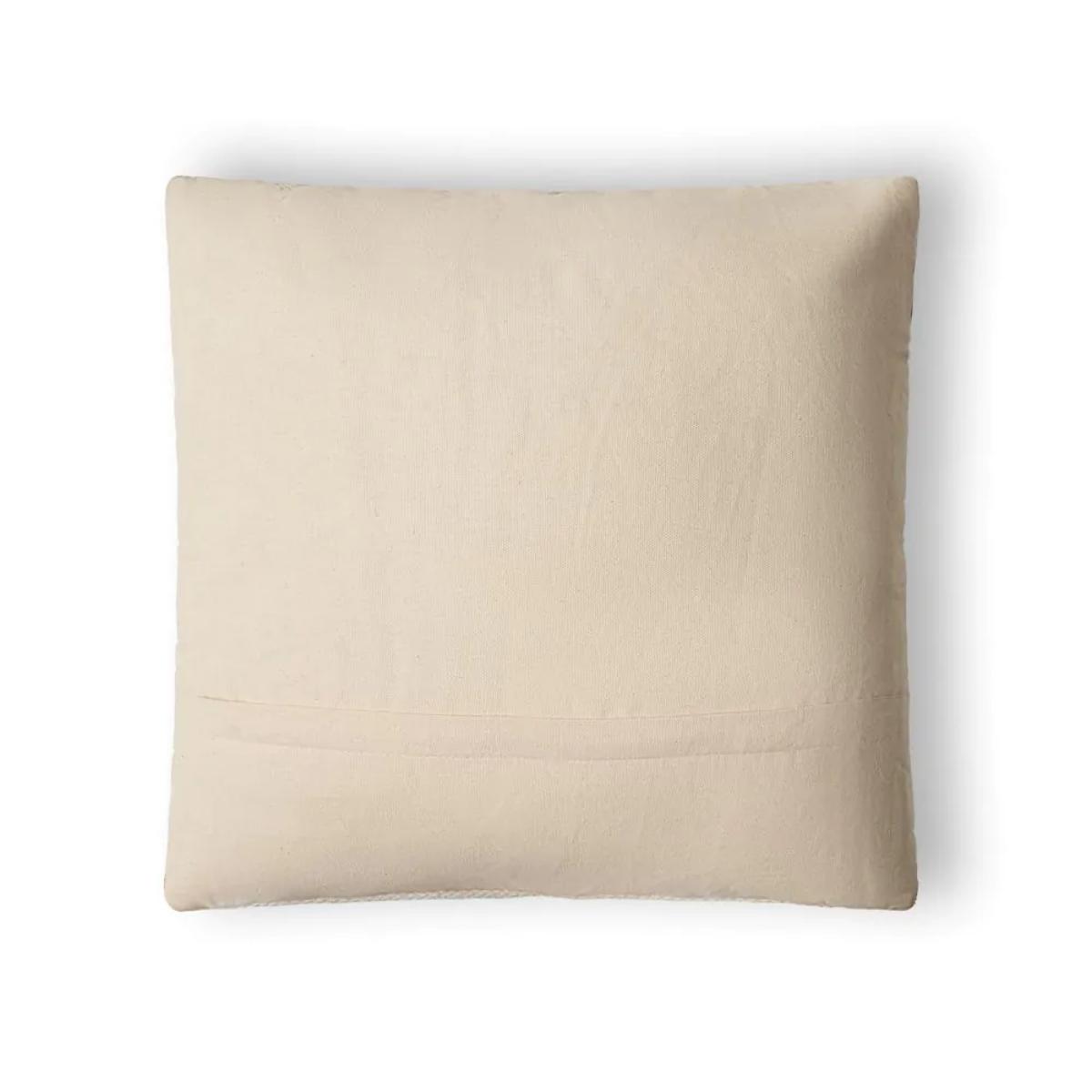 Woven Stripe Cushion, Multi Coloured – image 4