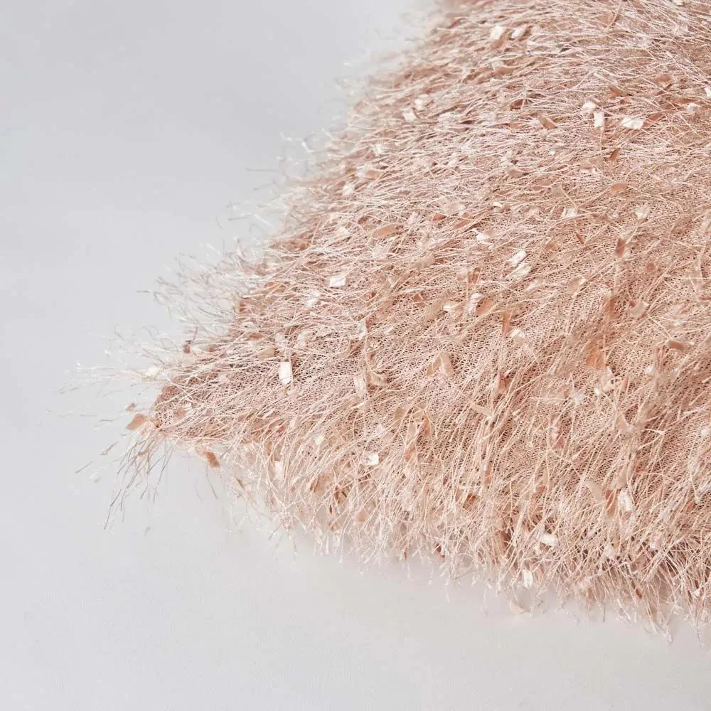 Pollyanna Knitted Cushion, Champagne – image 3