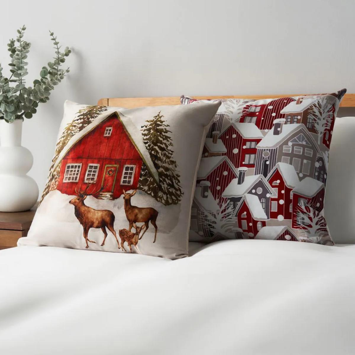 Winter Home Cushion, Natural – image 4
