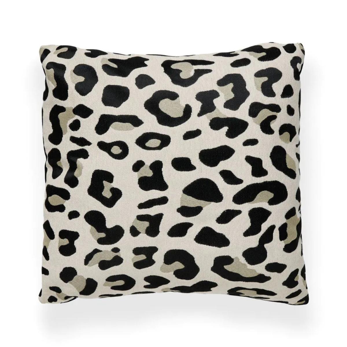 Gata Animal Print Cushion, Black – image 2
