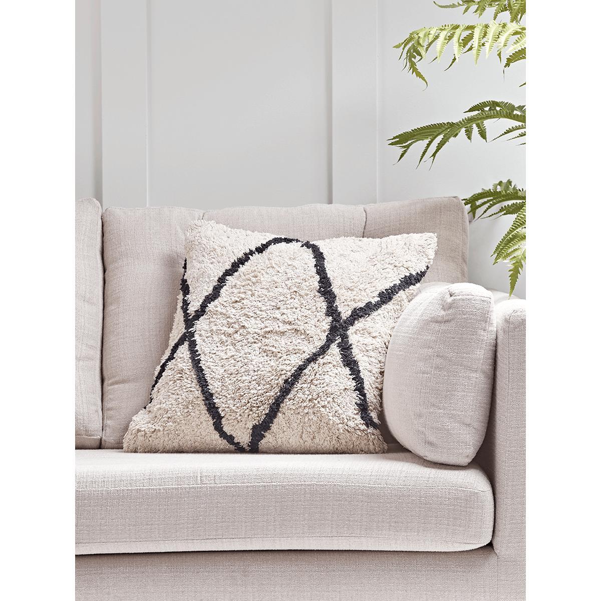 NEW Textured Monochrome Cushion