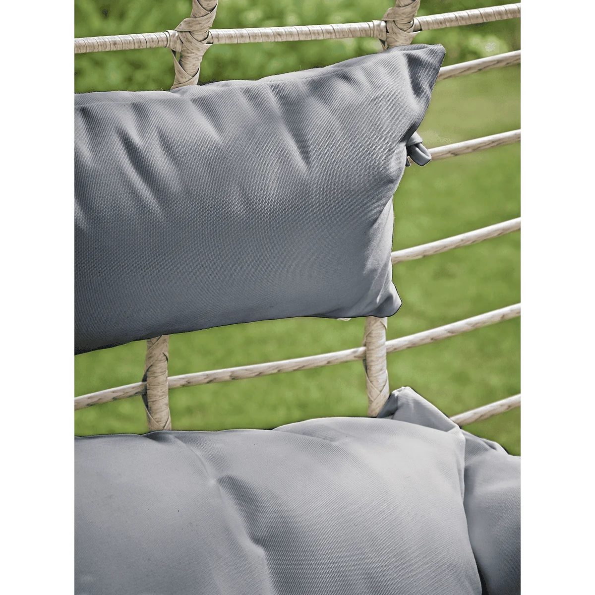 Double Hanging Chair Cushion - Grey – image 3