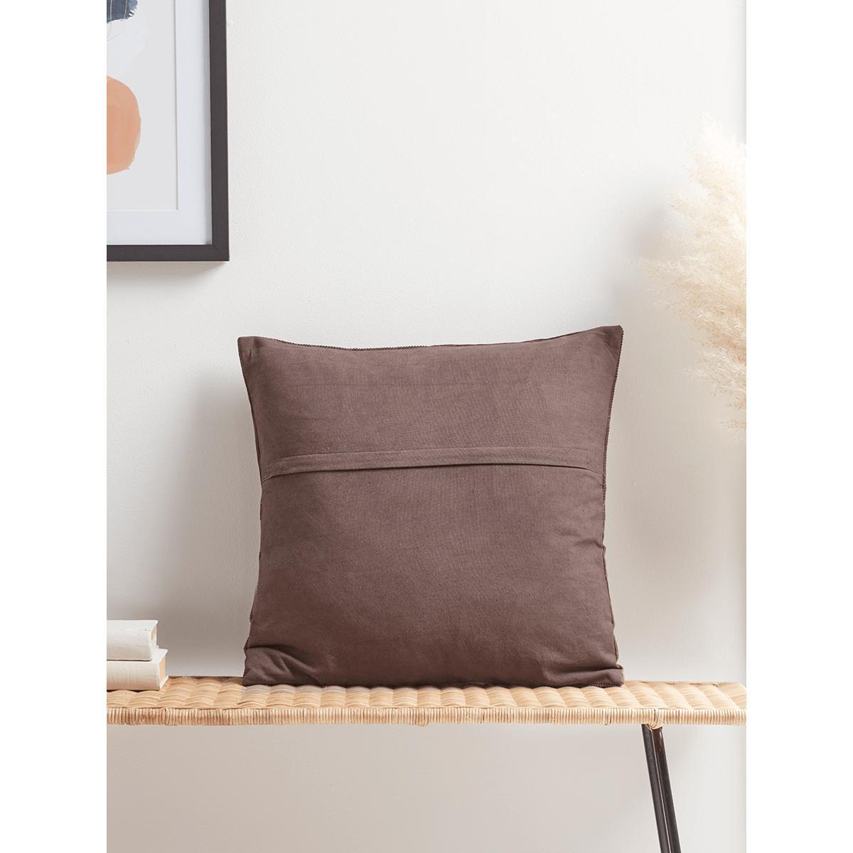 NEW Corduroy Cushion - Burgundy – image 2
