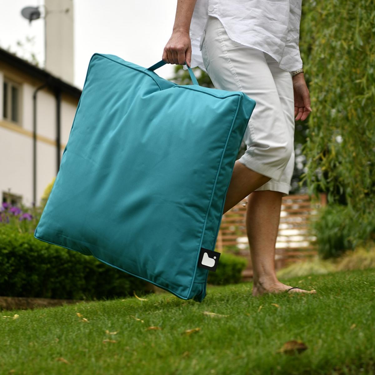 Extreme Lounging B Pad Outdoor Cushion - Aqua Blue – image 4