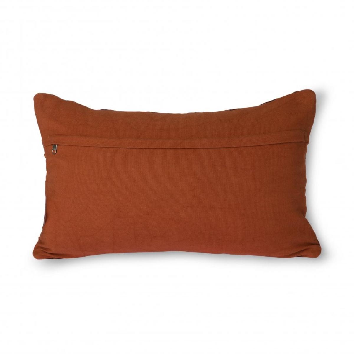 HKliving Geometric Cushion, Bordeaux – image 3