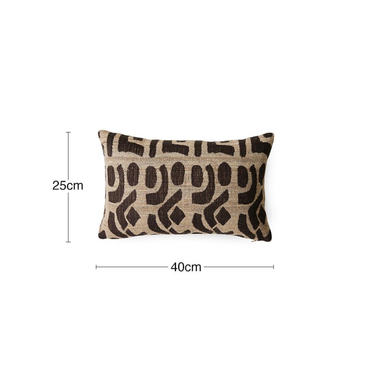 HKliving Silk Cushion Rustic – image 4
