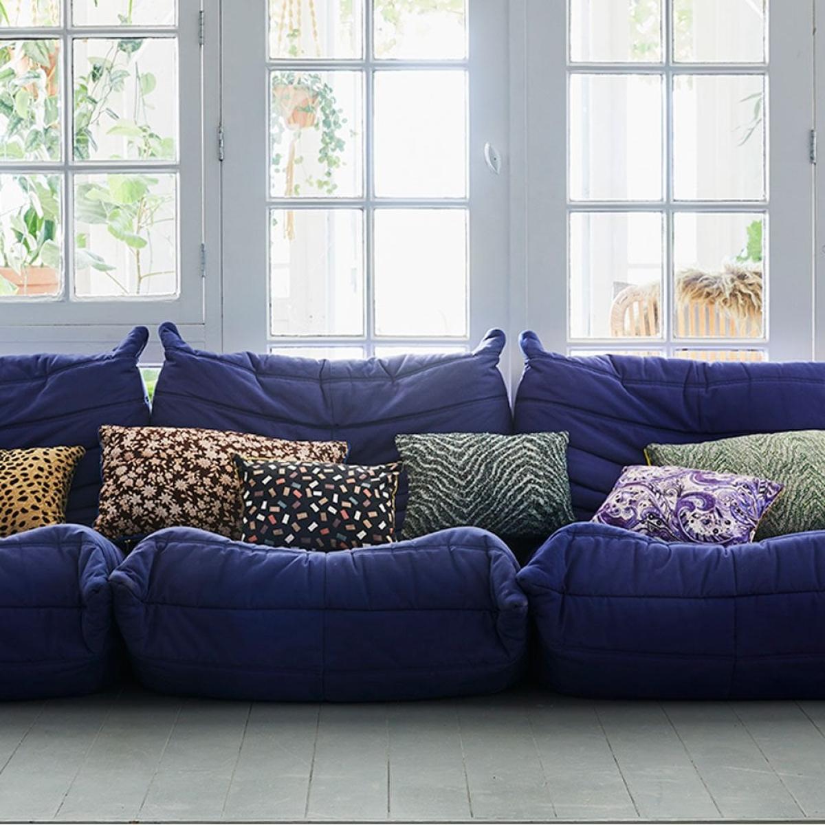 Hkliving Doris for HKliving Jacquard Weave Cushion, ZigZag – image 2