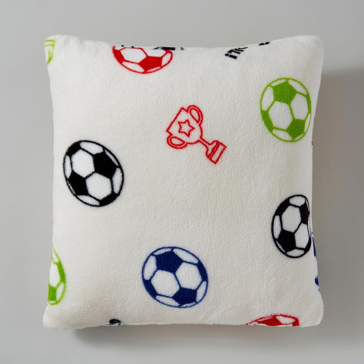 Football Fleece Cushion MultiColoured – image 5