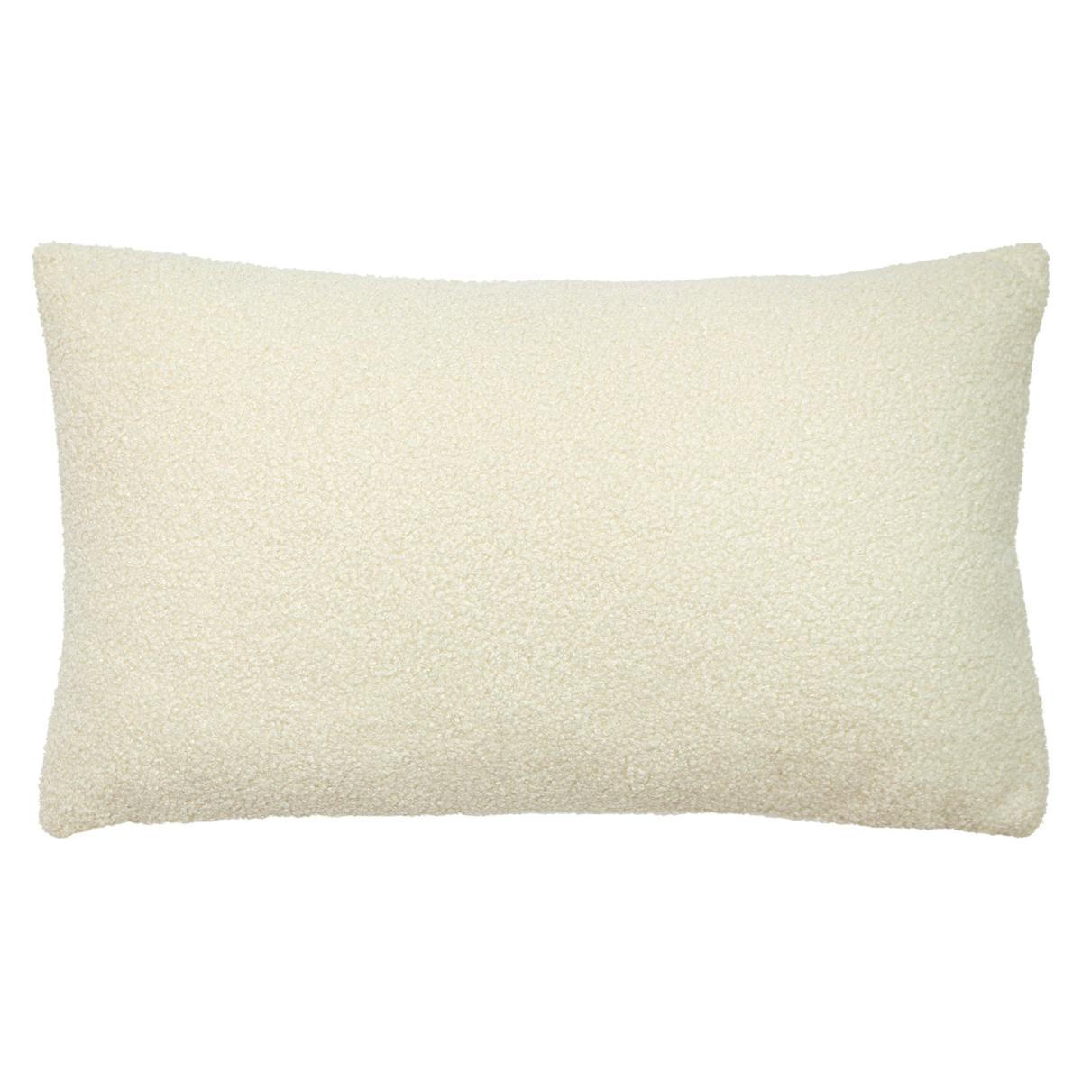 Shearling Fleece Love Cushion Natural – image 2
