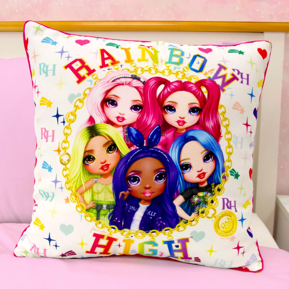 Rainbow High Sparkle Cushion MultiColoured – image 1