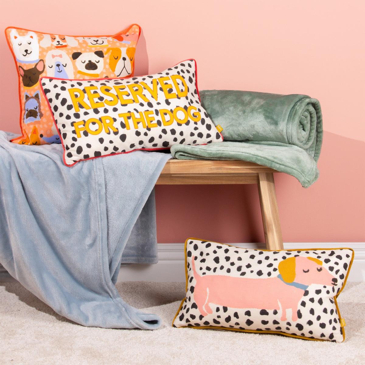 Woofers Sausage Dog Cushion MultiColoured – image 4