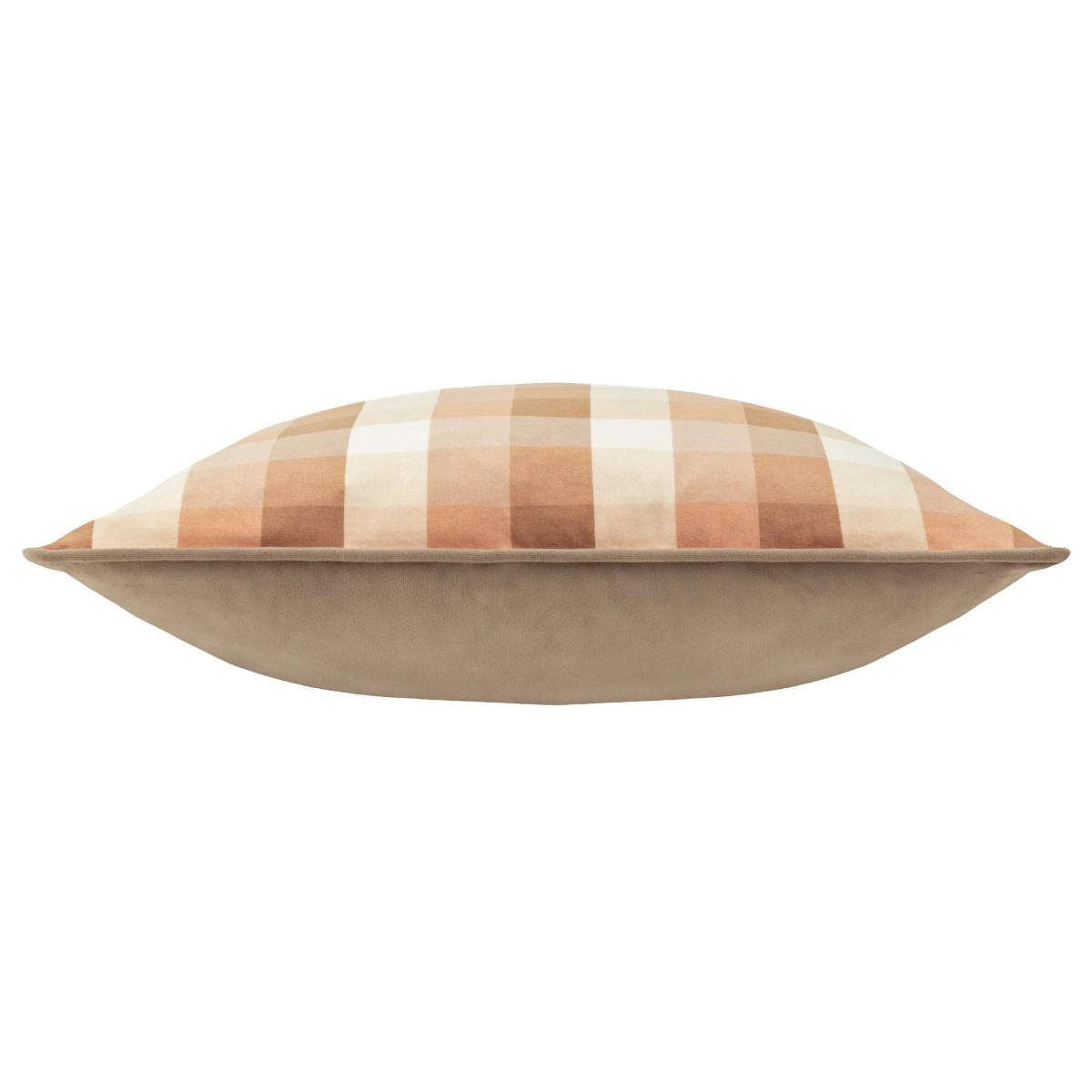 Check Square Cushion Natural – image 5