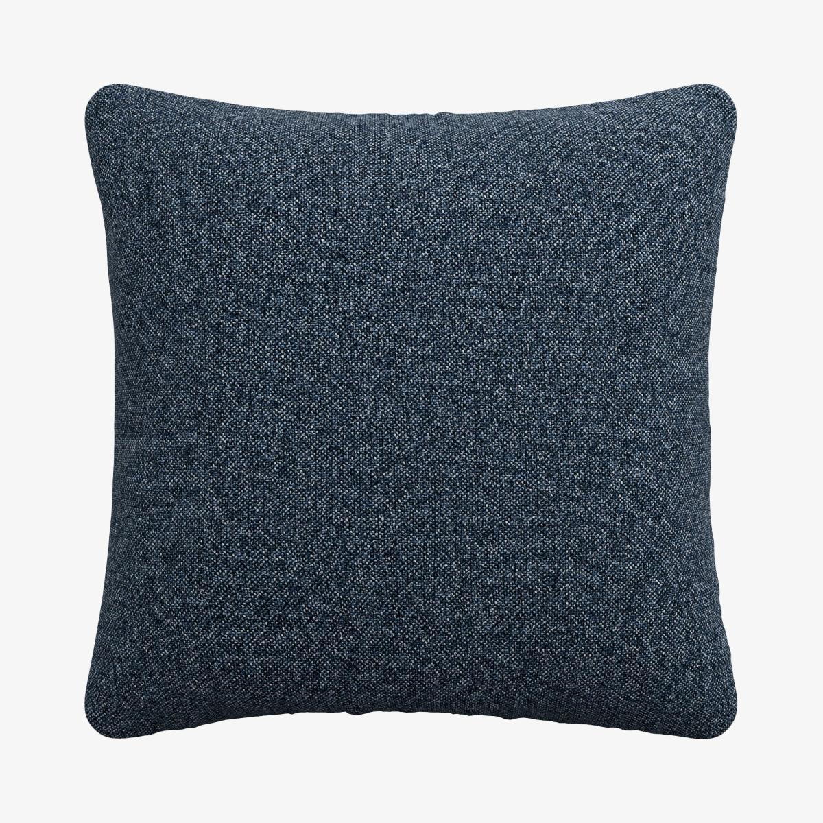 Woolly Marl Standard Scatter Cushion Navy Woolly Marl Navy – image 2