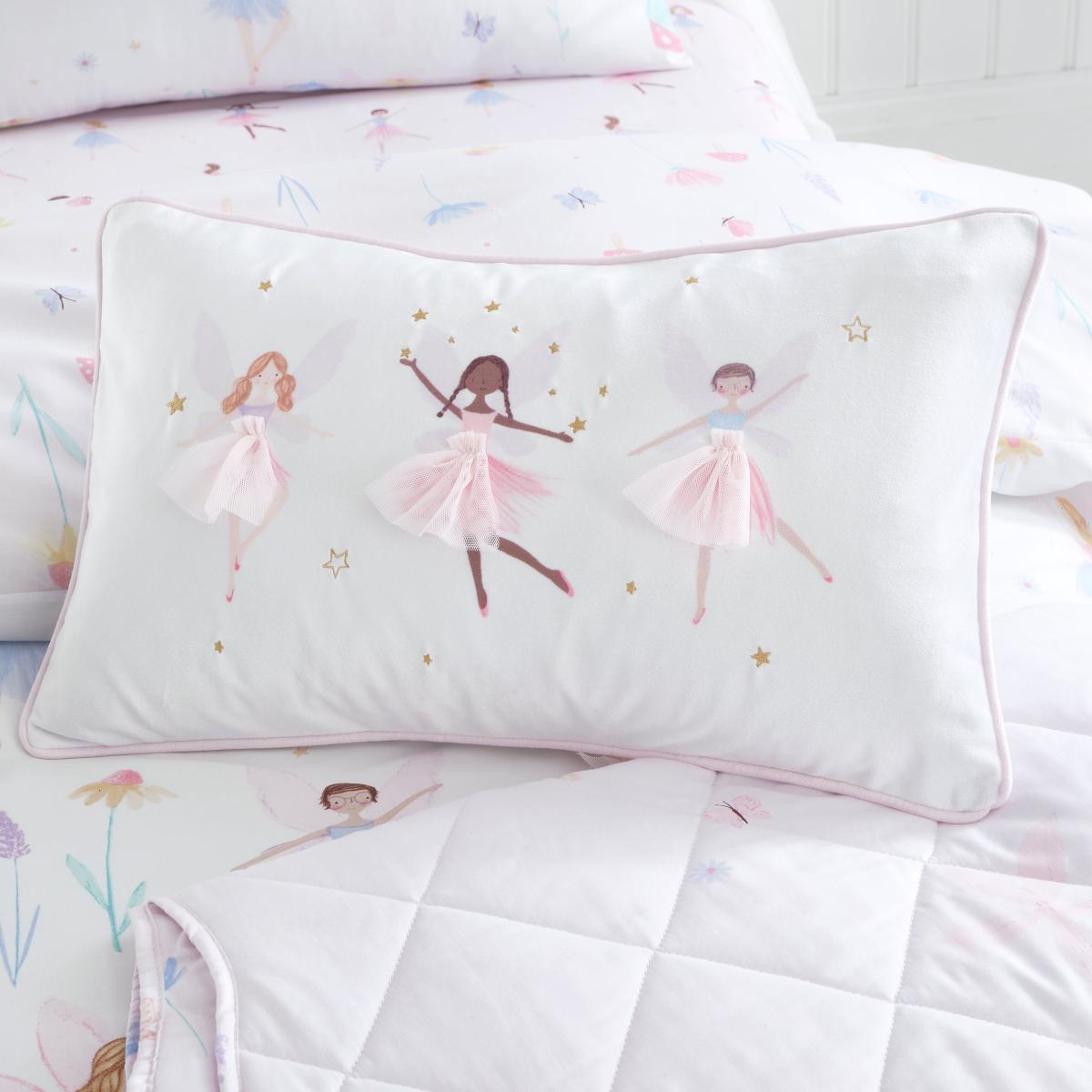 Meadows Fairies Cushion Pink – image 1
