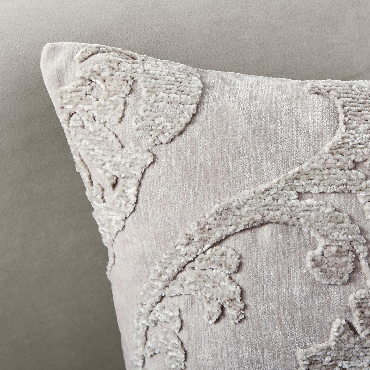 Louella Damask Cushion Brown – image 2