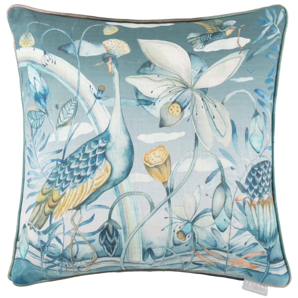 Luan Velvet Square Cushion Luan Iris – image 2