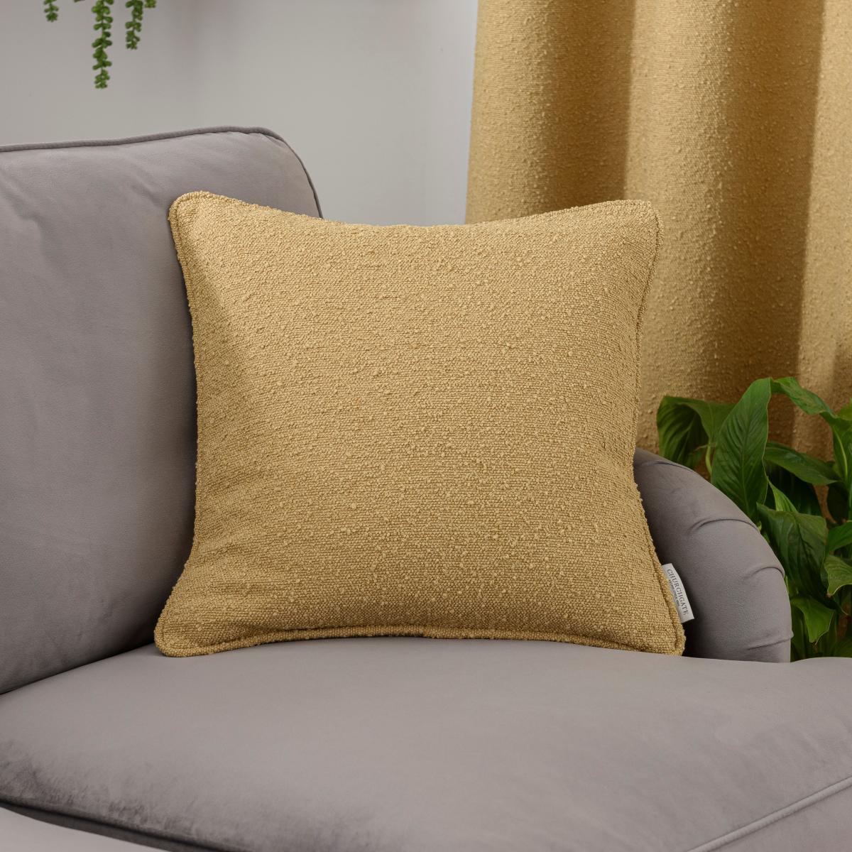 Churchgate Woodhouse Square Cushion Honey – image 1