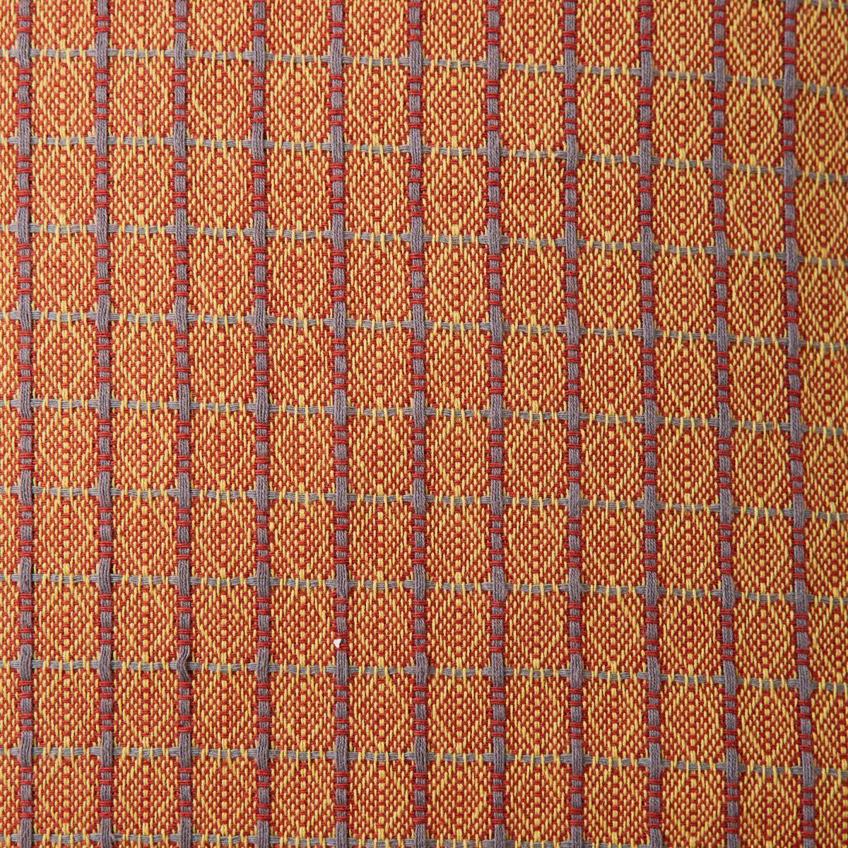 Bilbao Woven Fringe Terracotta Cushion Lilypad – image 4