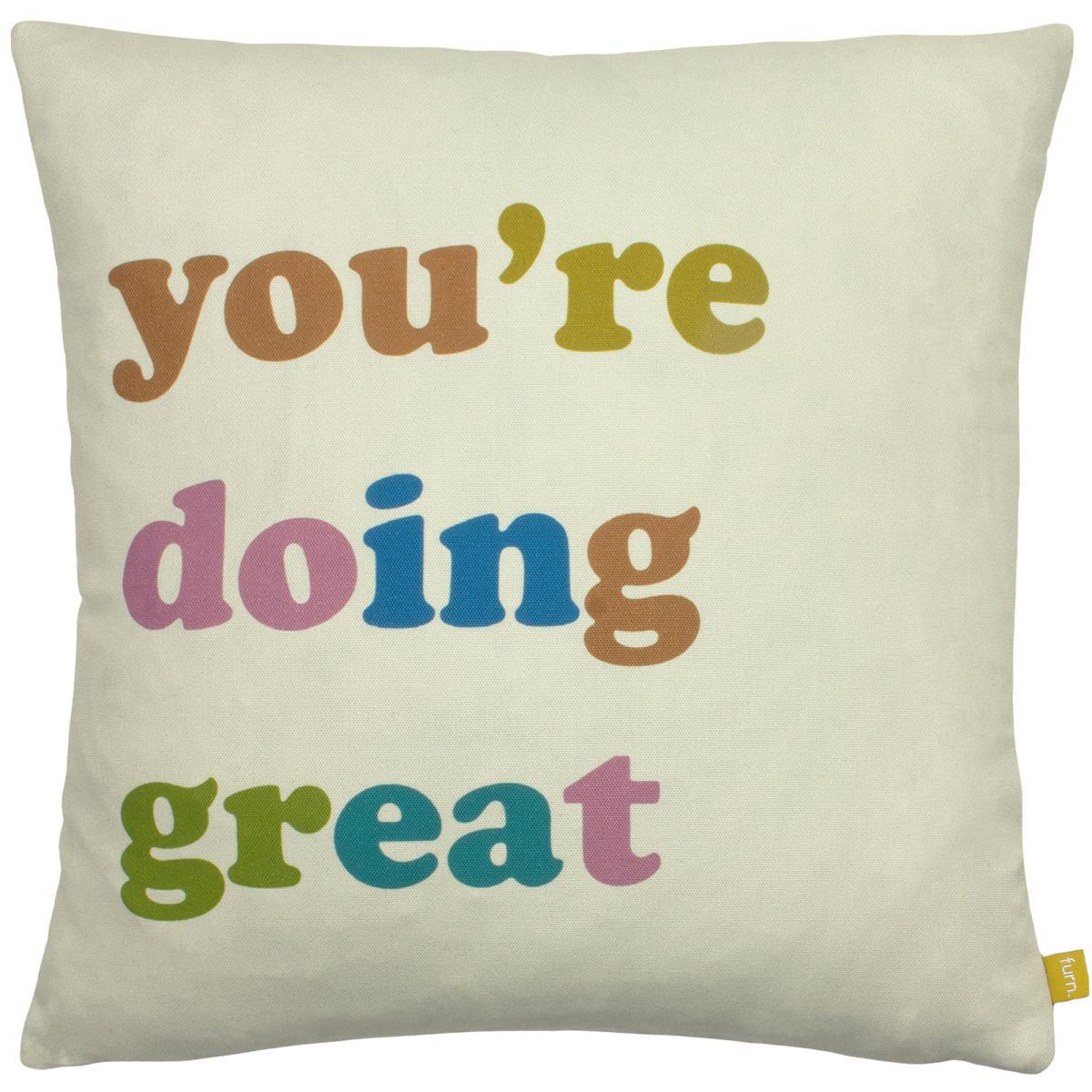 You're Doing Great Cushion MultiColoured – image 1