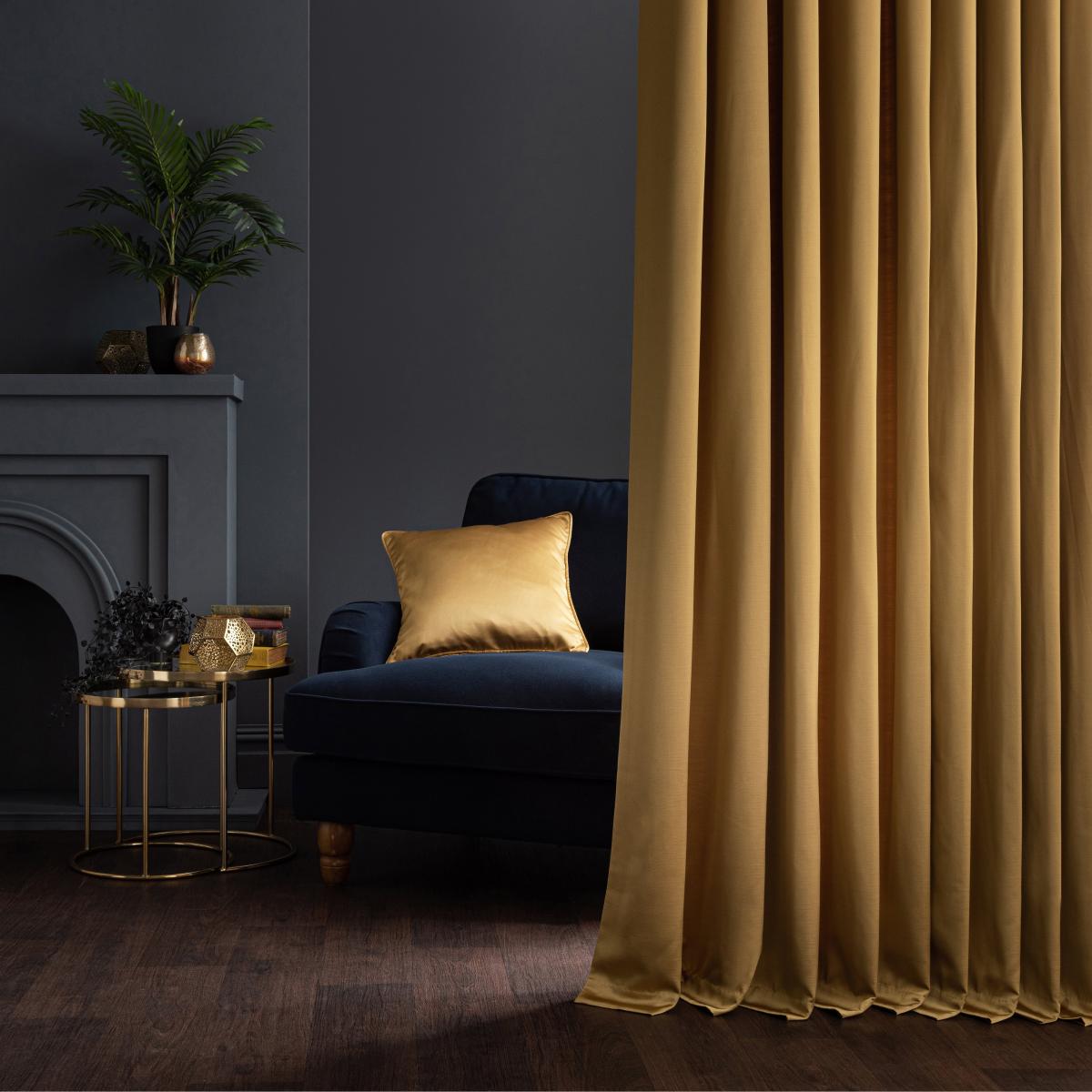 Satin Cushion Old Gold – image 4