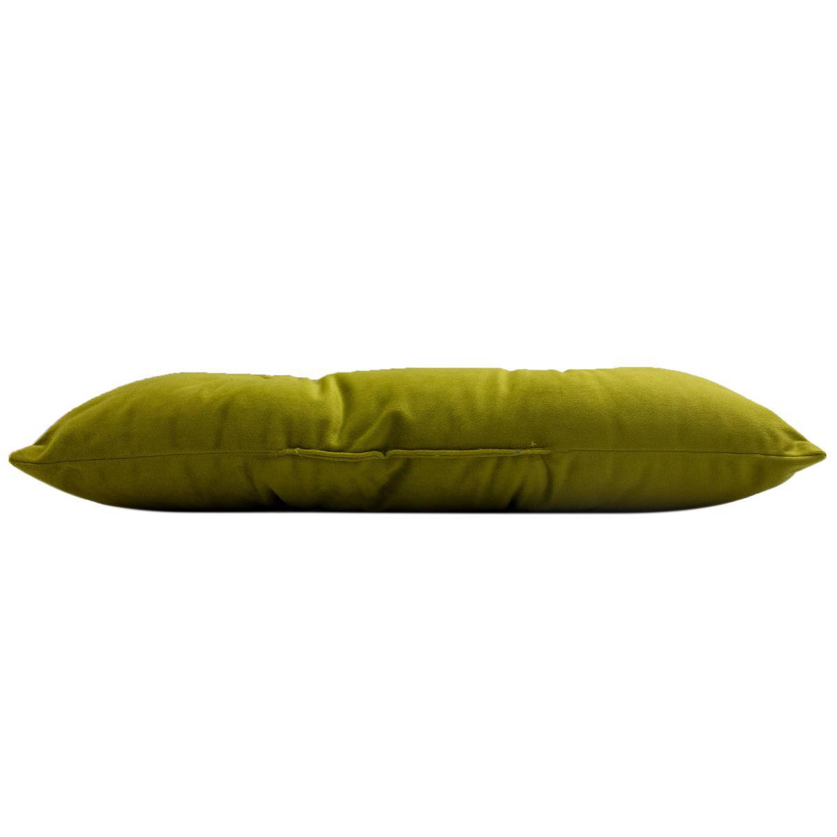 Olive Pineapple Velour Cushion Olive (Green) – image 3