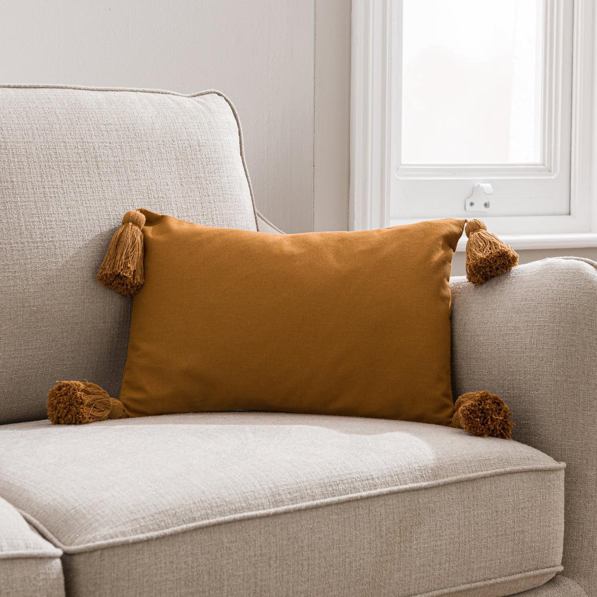 Stockholm Cotton Cushion Grey – image 4
