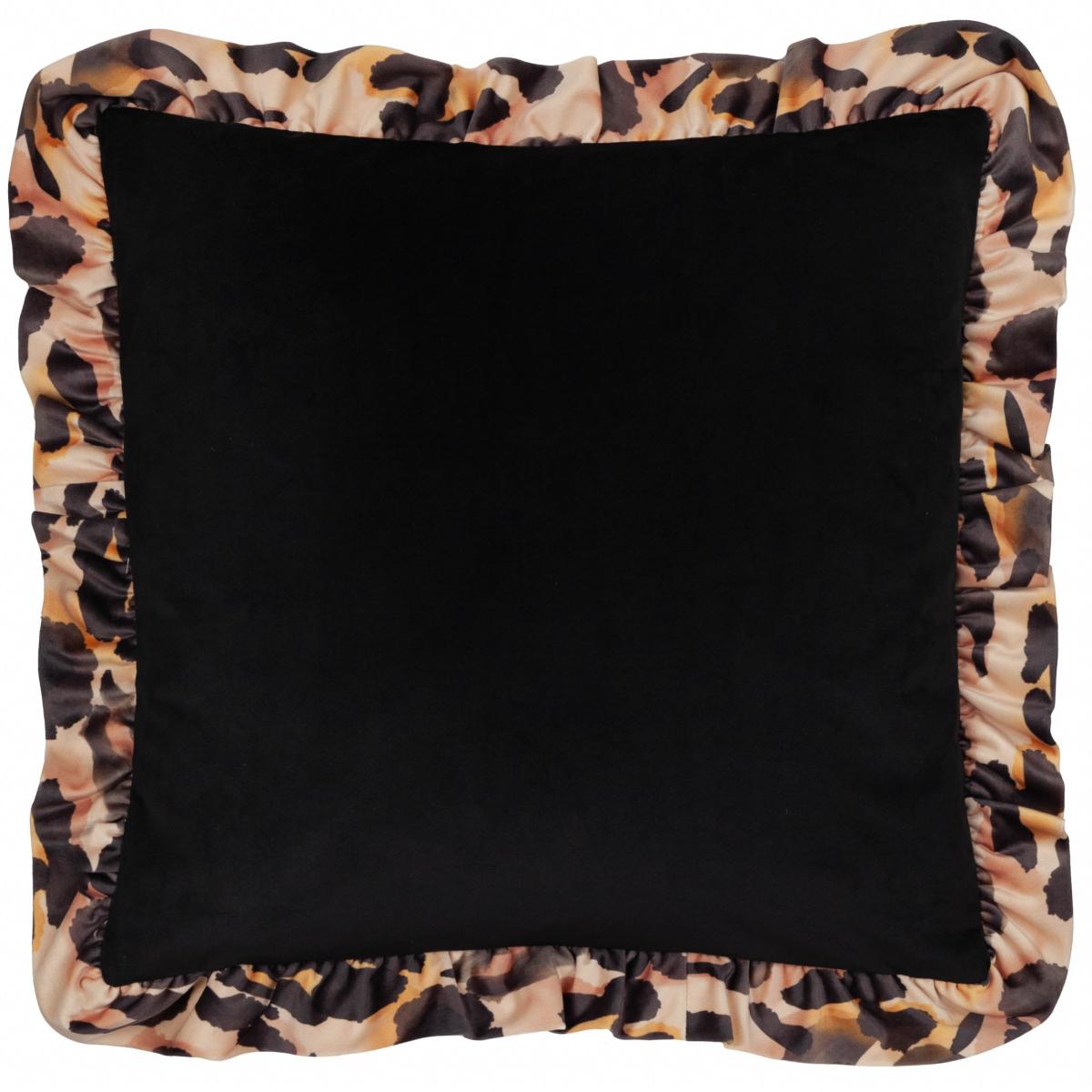 furn Leopard Ruffle Square Cushion – image 3