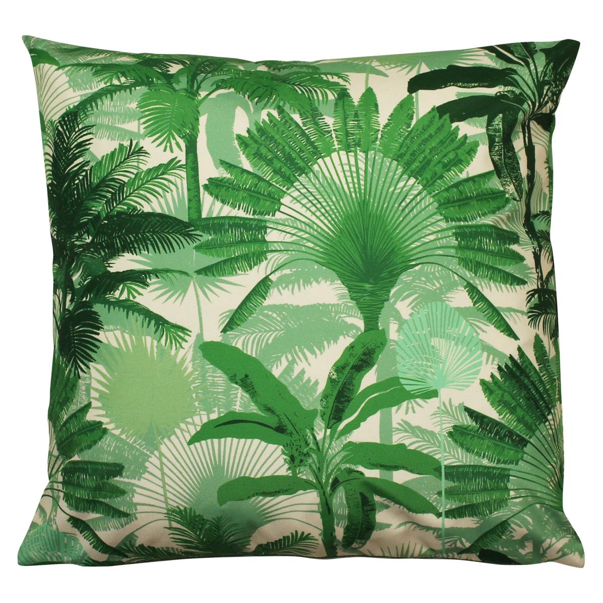 Malaysian Palm Outdoor Cushion Green – image 2
