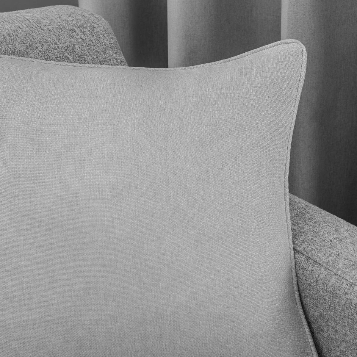 Luna Mid Grey Cushion Cover Mid Grey – image 2