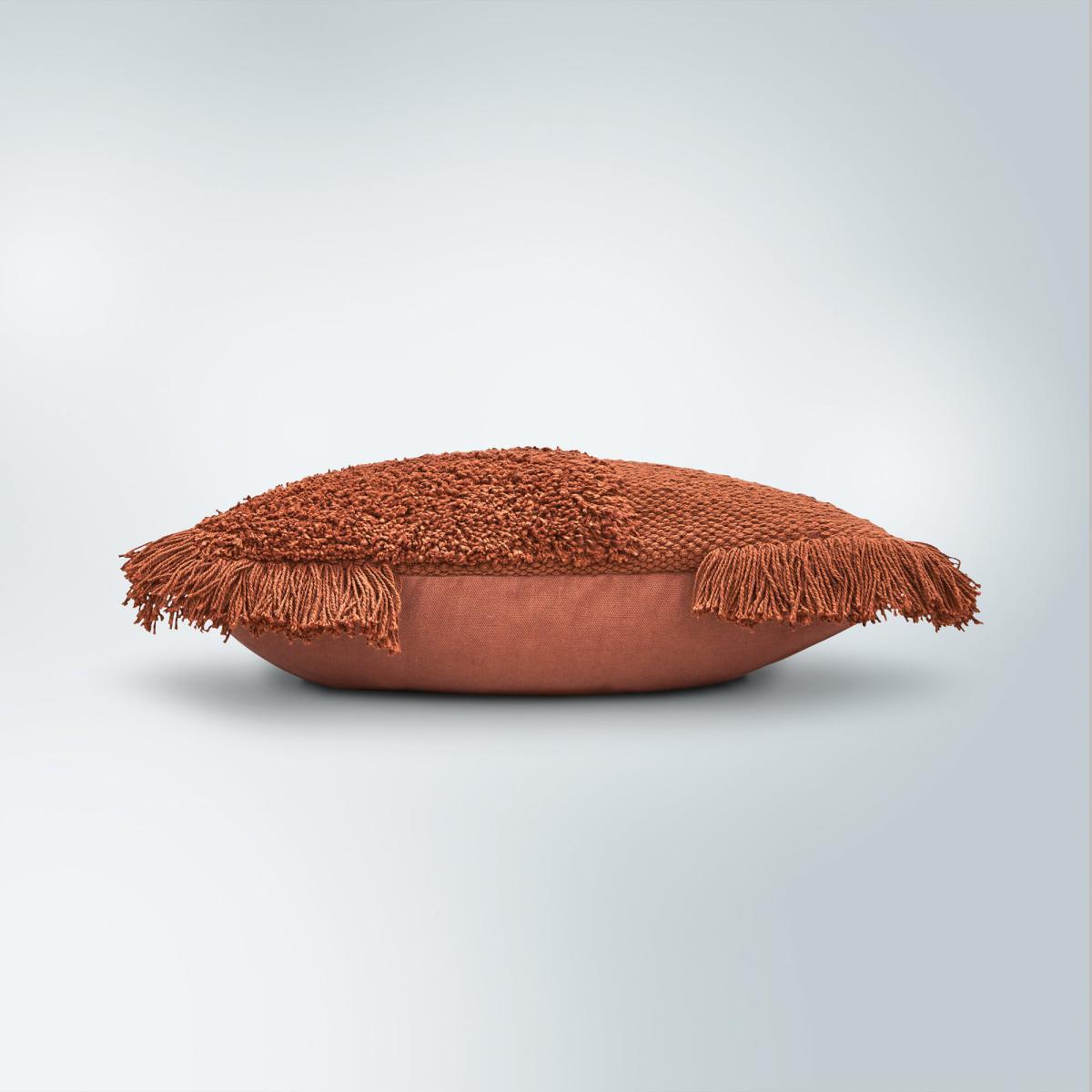 Retreat Tufted Semi Circle Butterscotch Cushion Brown – image 2