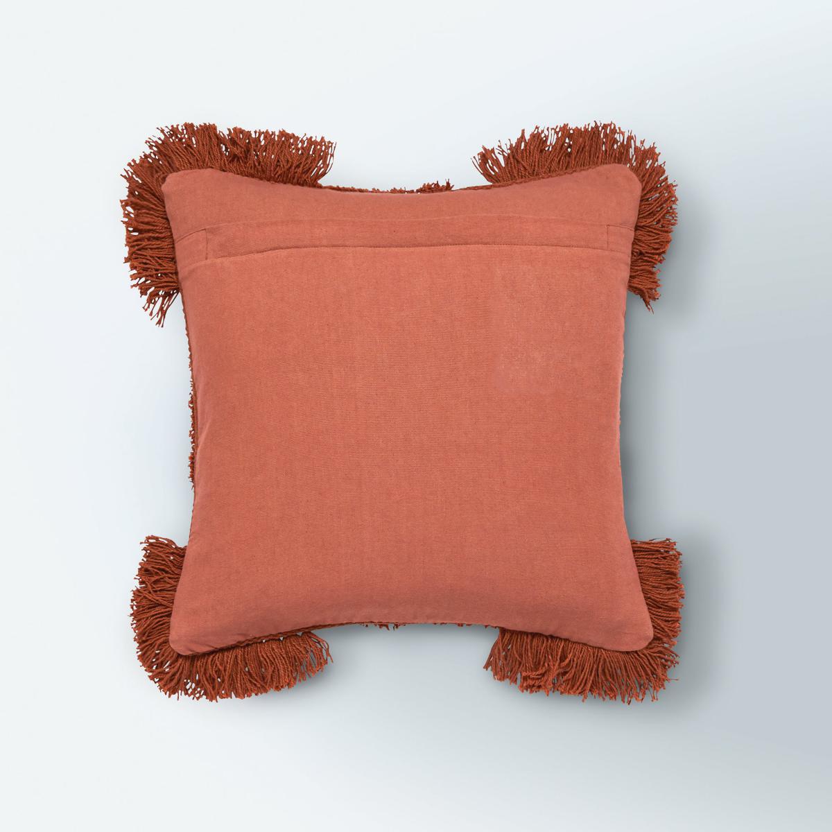 Retreat Tufted Semi Circle Butterscotch Cushion Brown – image 3