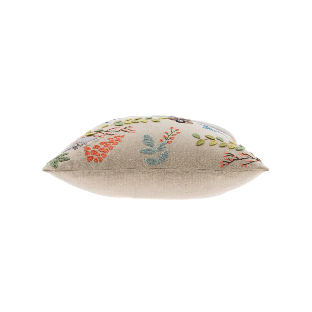 Serengeti Animals Cushion Brown/Blue/Yellow – image 5