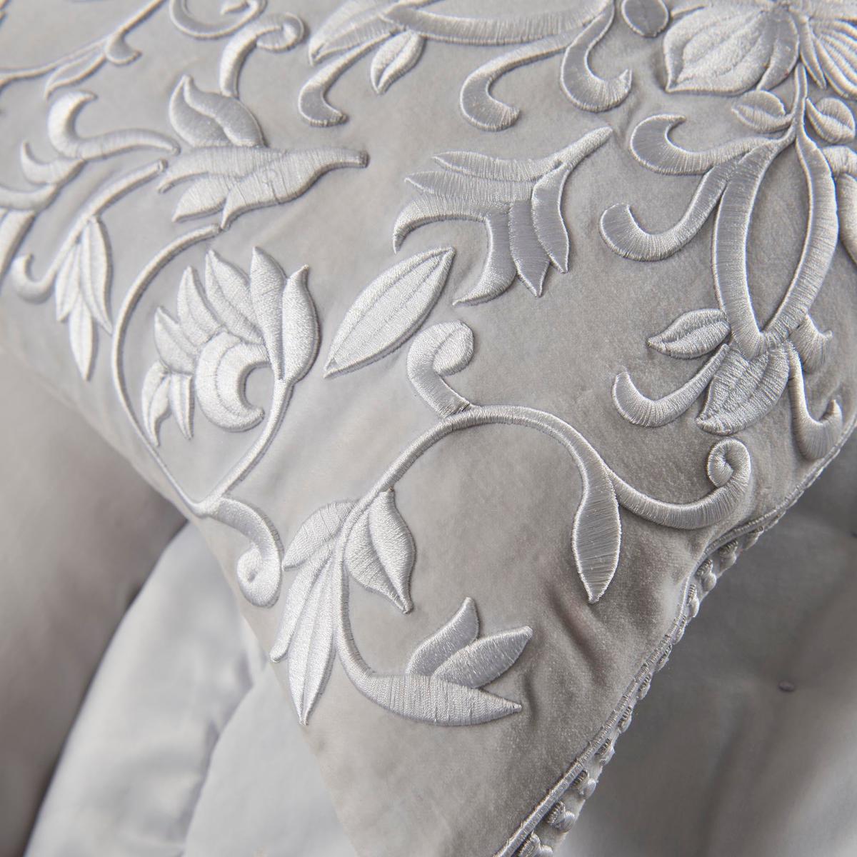 Dorma Palais Grey Rectangular Cushion Grey – image 2