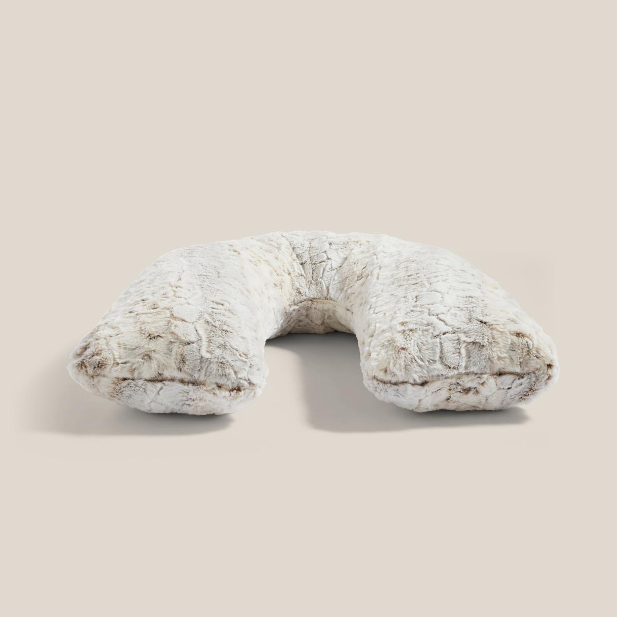 Snow Leopard V-Shaped Cushion Snow Leopard Plush – image 3