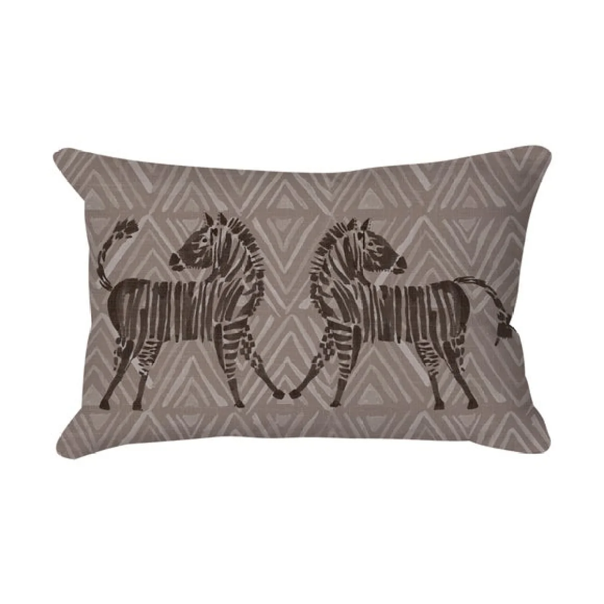 Global Dancing Zebra Rectangle Cushion – image 3