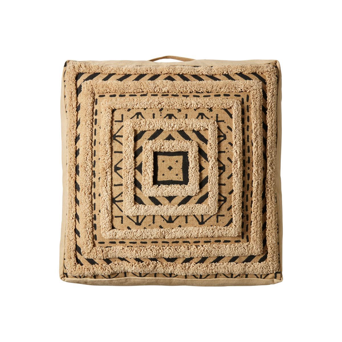 Nala Floor Pouffe Natural – image 1