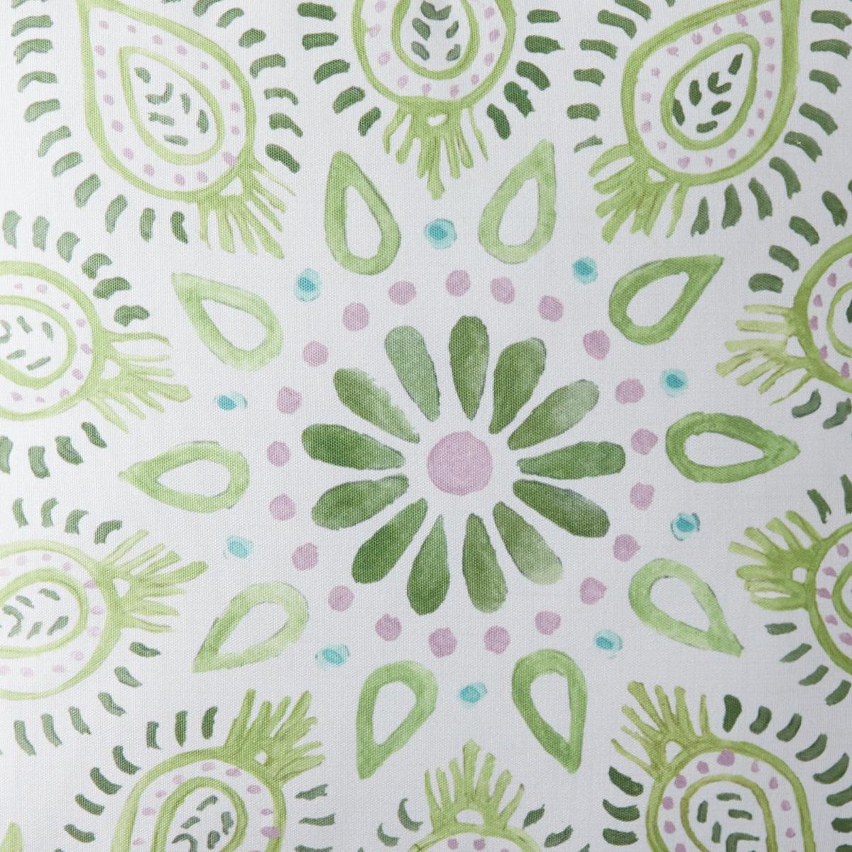 Azami Green Placement Cushion Green, Blue and White – image 2