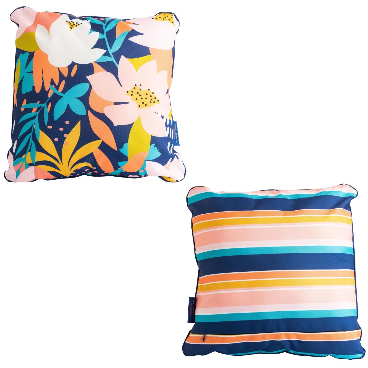 Riviera Double Sided Cushion MultiColoured – image 4