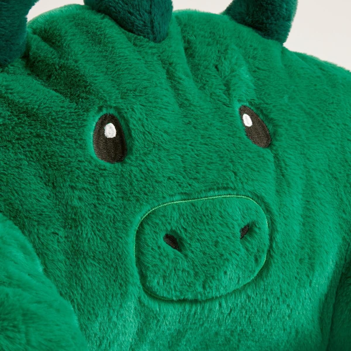 Otis the Dragon Cuddle Cushion Green – image 2