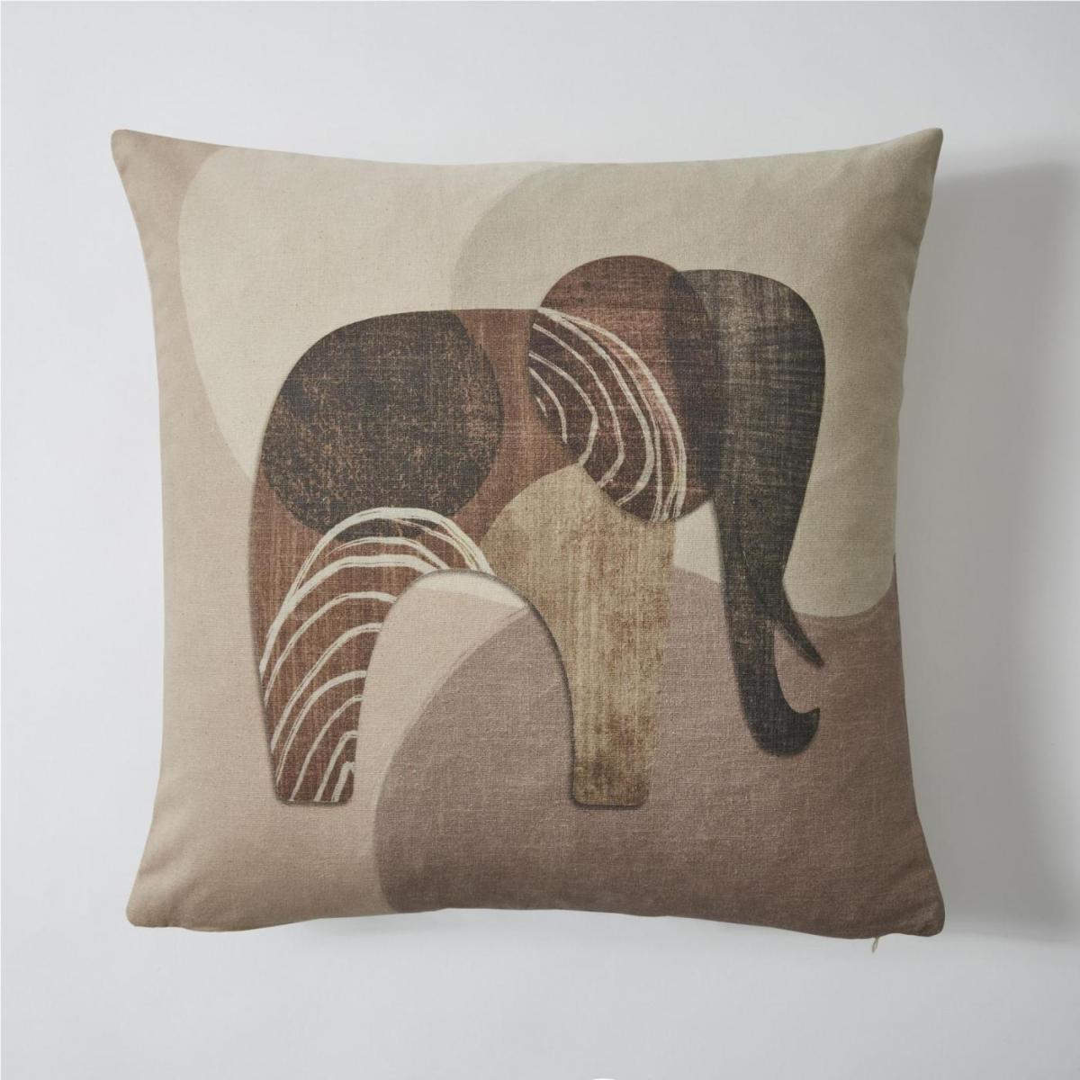 Artisan Elephant Cushion Natural – image 2