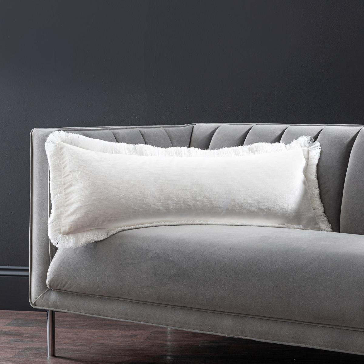 Keston Rectangle Cushion Silver – image 2