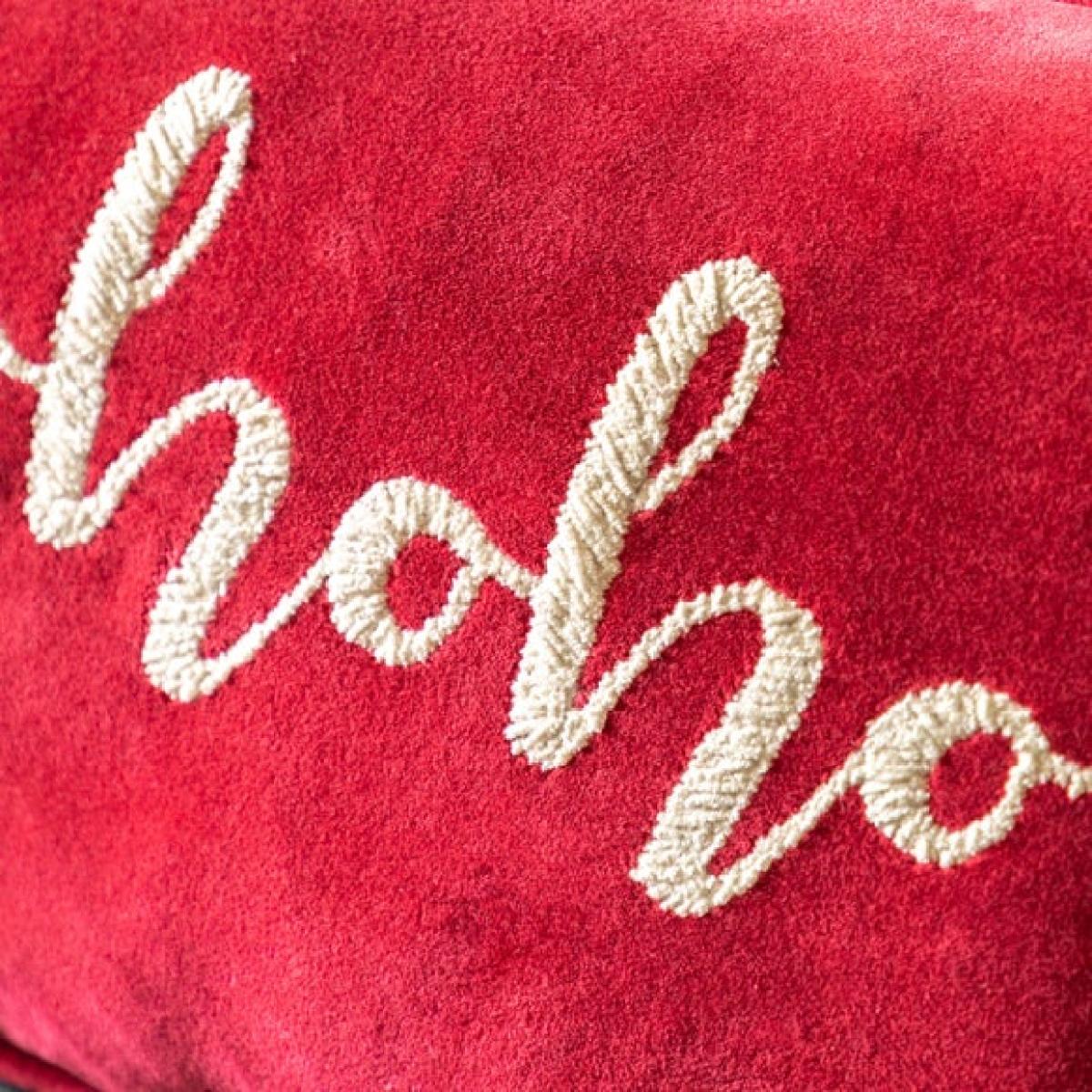 Holiday Hohoho Decorated Rectangular Cushion – image 2