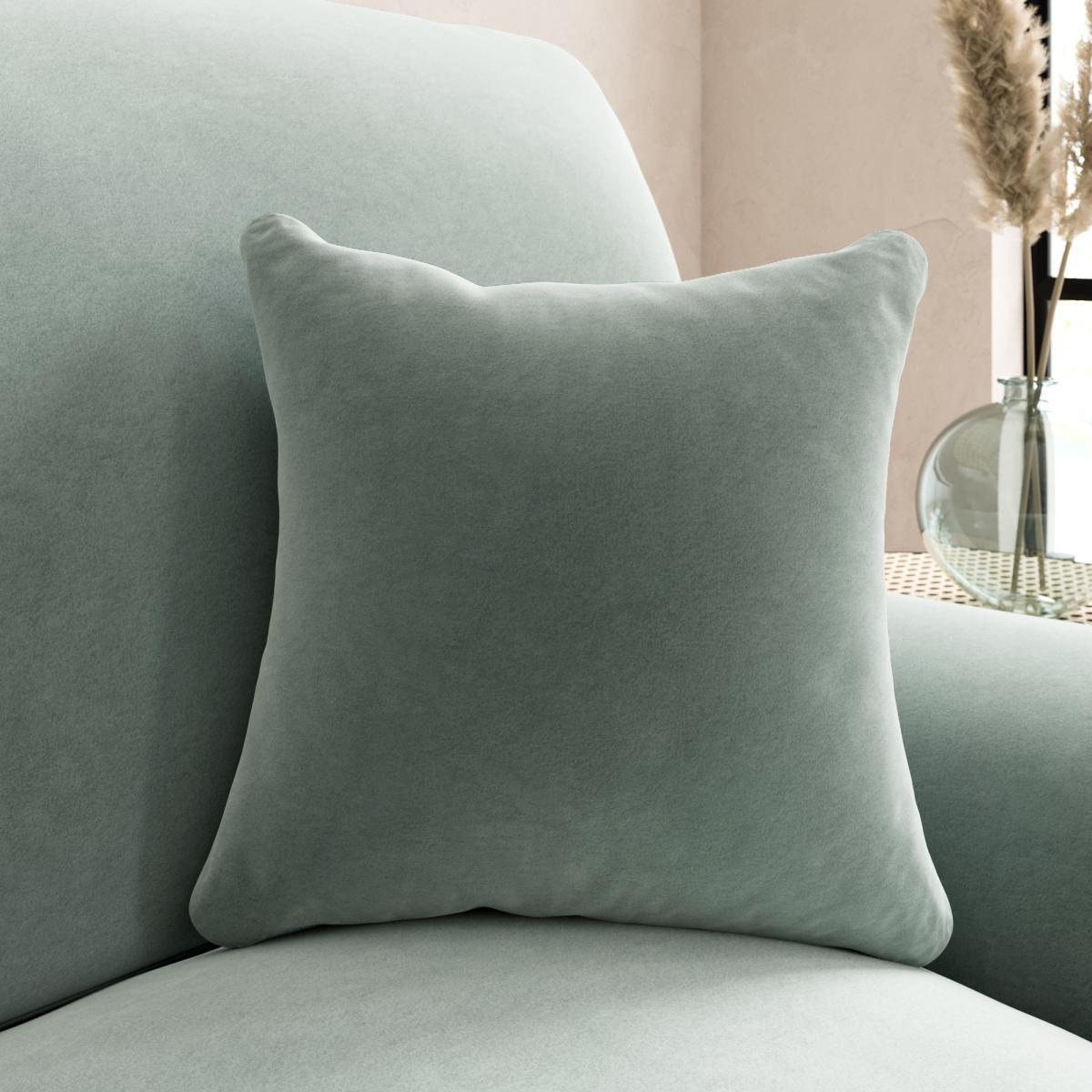 Luxury Velvet Scatter Cushion Luxury Velvet Lilypad – image 1