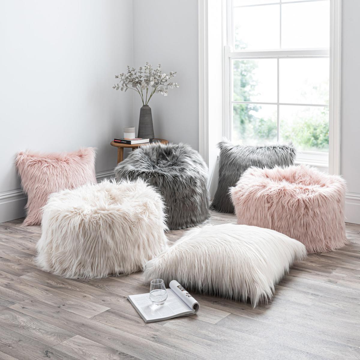 Skylar Floor Cushion Ivory – image 5