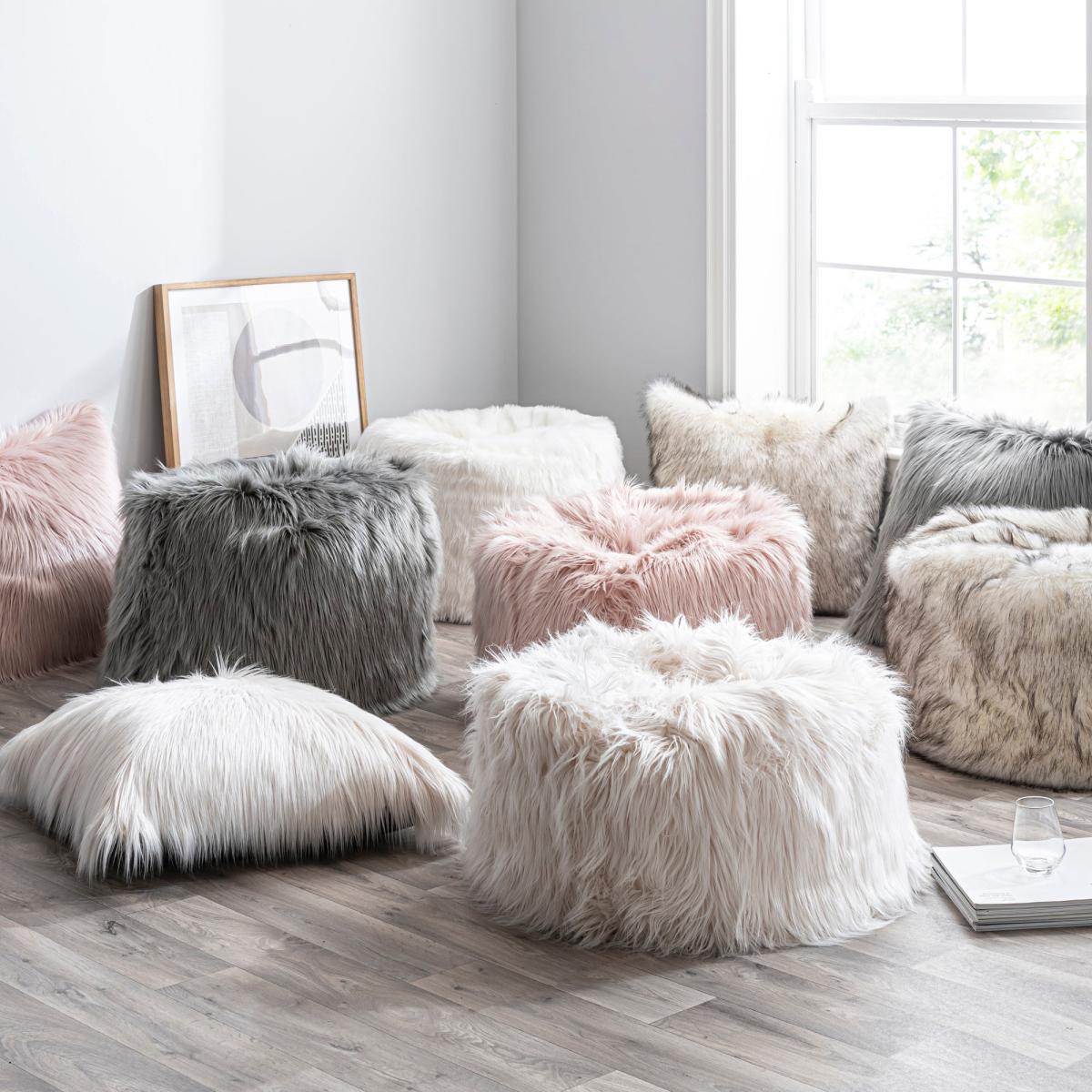 Skylar Floor Cushion Ivory – image 6